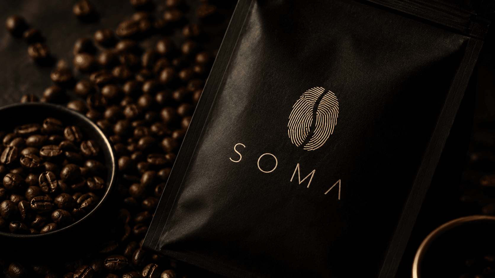 SOMA coffee packaging